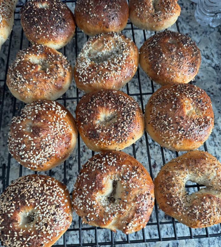 Sourdough Bagels